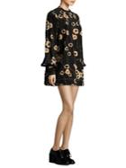 Marc Jacobs Floral Cotton Baby Doll Dress