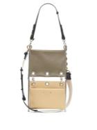 Chloe Roy Leather Stacked Double Shoulder Bag