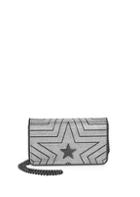 Stella Mccartney Small Star Studded Velvet Shoulder Bag