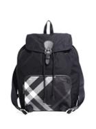 Burberry Checkered Drawstring Backpack
