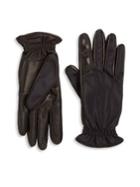 Prada Nylon & Nappa Leather Gloves