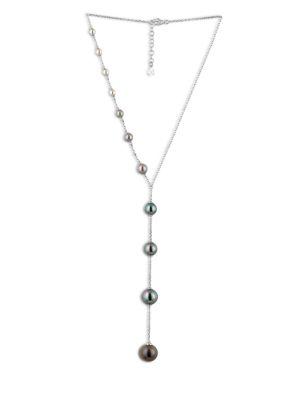 Majorica Illusion Organic Pearl & Sterling Silver Y Necklace