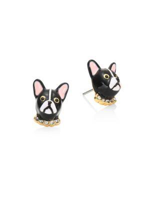 Kate Spade New York Antoine Dog Stud Earrings