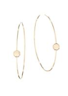 Lana Jewelry Hollow Ball 14k Yellow Gold Hoop Earrings