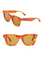 Celine Square Tortoise-shell Print Sunglasses
