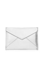 Rebecca Minkoff Metallic Silver Clutch