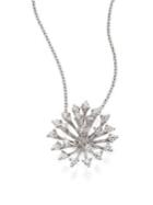 Hueb Luminus Diamond & 18k White Gold Pendant Necklace