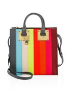 Sophie Hulme Albion Square Rainbow Leather Tote