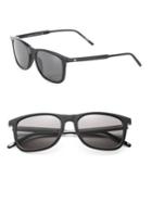 Montblanc 45mm Polarized Square Sunglasses