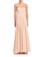 Jenny Yoo Mira Convertible Strapless Gown