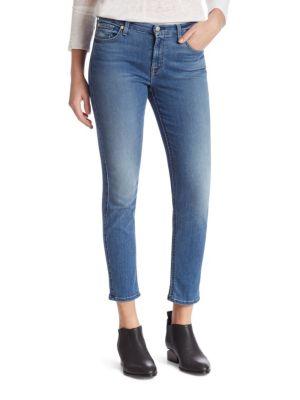7 For All Mankind B(air) Kimmie Cropped Skinny Jeans