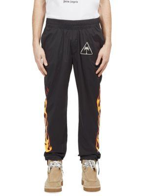 Palm Angels Palms And Flames Sporty Pants