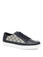 Gucci Common Supreme Low Top Leather Sneakers