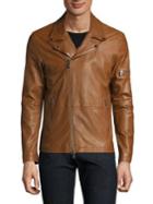 John Varvatos Star U.s.a. Leather Moto Jacket
