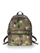 Michael Kors Camouflage-print Leather Backpack