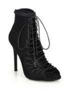 Kendall + Kylie Ginny Suede Lace-up Booties