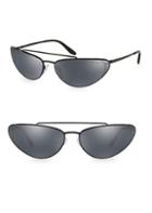 Prada Linea Rossa 66mm Oval Sunglasses