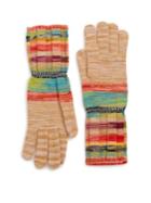 Missoni Striped Wool-blend Gloves