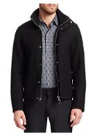 Emporio Armani Regular-fit Wool-blend Shirt Jacket