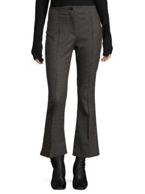 Helmut Lang Cropped Flare Pants