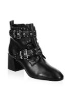 Rebecca Minkoff Logal Buckle Leather Booties