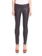 Polo Ralph Lauren Stretch-leather Skinny Pants