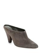 Vince Point-toe Suede Mules