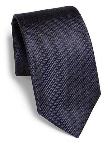 Giorgio Armani Neat Triangle Silk Tie