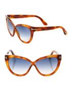 Tom Ford Eyewear Arabella 59mm Cat's-eye Sunglasses