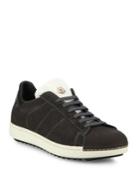 Moncler Lace-up Leather Sneakers