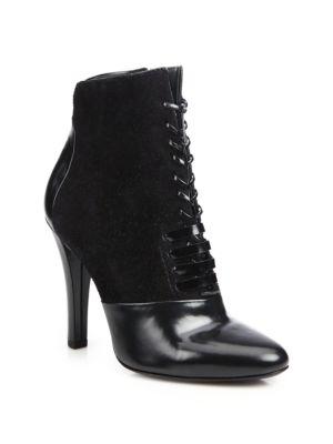 3.1 Phillip Lim Harleth Leather & Suede Lace-up Booties