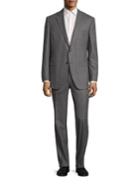 Saks Fifth Avenue Collection Textured Wool Suit
