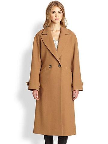 Mason By Michelle Mason Oversized Stretch-wool Maxi Coat