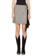Givenchy Houndstooth Mini Skirt