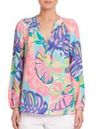 Lilly Pulitzer Floral Printed Top