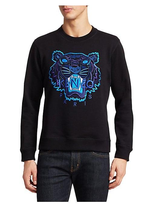 Kenzo Embroidered Tiger Crewneck Sweatshirt