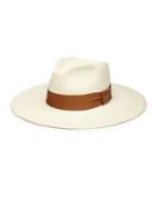 Barbisio Woven Straw Panama Hat