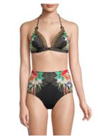 Camilla Two-piece High-waist Floral Bikini