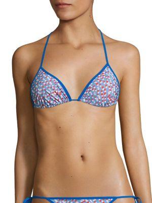 Diane Von Furstenberg Antibes String Bikini Top
