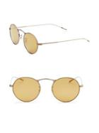 Oliver Peoples 47mm, Round Sunglasses
