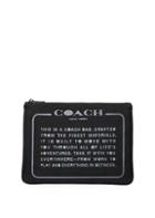Coach Story Patch Pouch