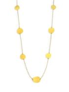 Gurhan 24k Yellow Gold Petal Station Necklace