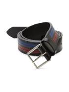 Paul Smith Striped Leather Belt