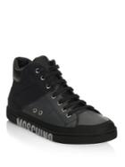 Moschino Mid-top Lace-up Sneakers