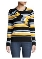 Parker Montego Striped Ruffle Sweater