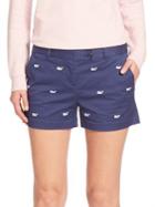 Vineyard Vines Whale Embroidered Shorts