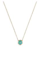Gucci Turquoise & Diamond Pendant Necklace