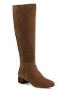 Christian Louboutin Liliboot Suede Knee-high Boots