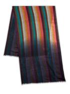 Paul Smith Vertical Striped Wool Scarf