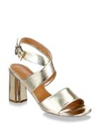 Clergerie Zora Leather Ankle Strap Sandals